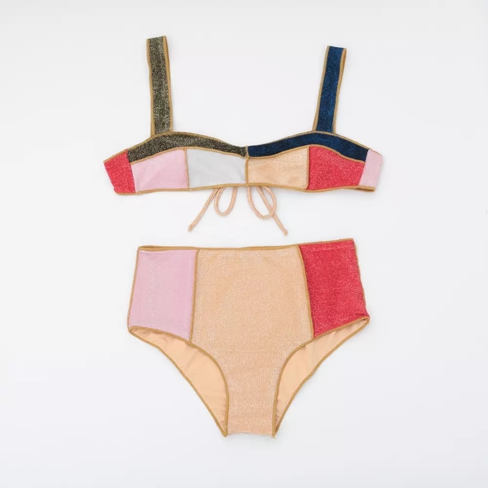 Now In! Osea Patchwork Color Bikini Set Multicolor - Picture 5 of 8